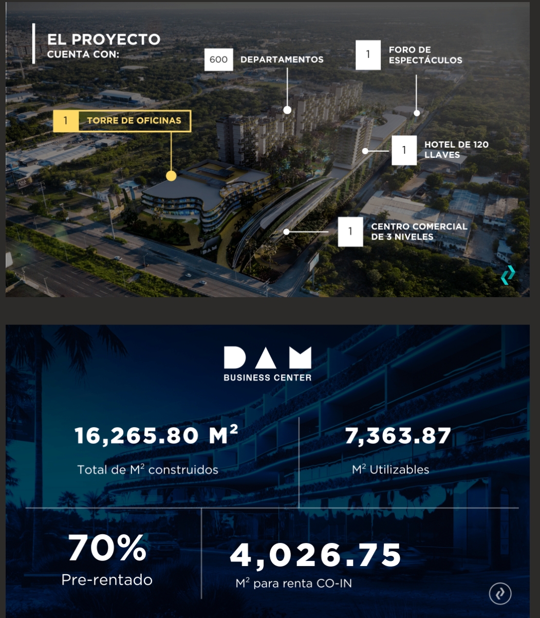 Complejo de usos mixtos: departamentos, hotel, oficinas y centro comercial